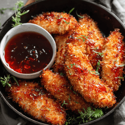 Crispy Coconut Chicken Tenders 6 Crispy Coconut Chicken Tenders Recipe