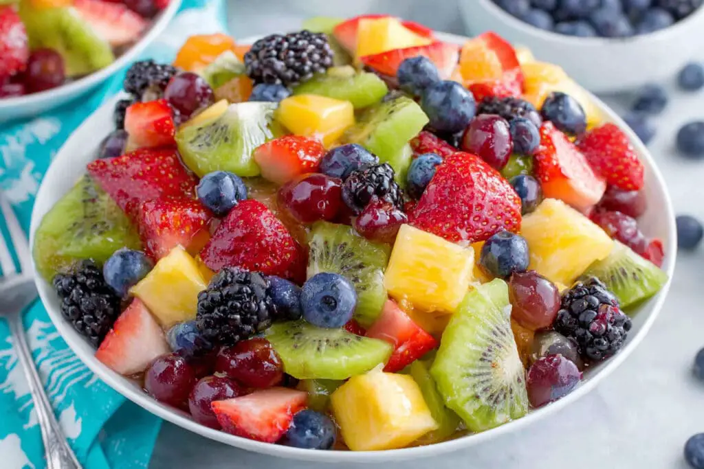 Fruit Salad With Honey Lime Dressing Recipe Fruit Salad With Honey Lime Dressing Recipe