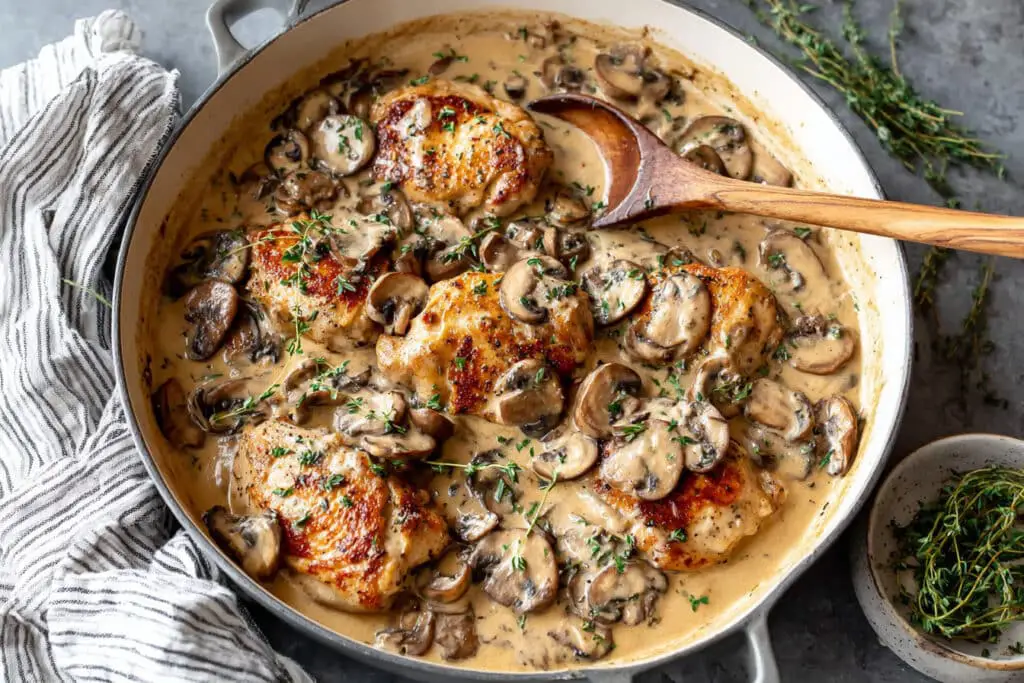 Mushroom Chicken Recipe