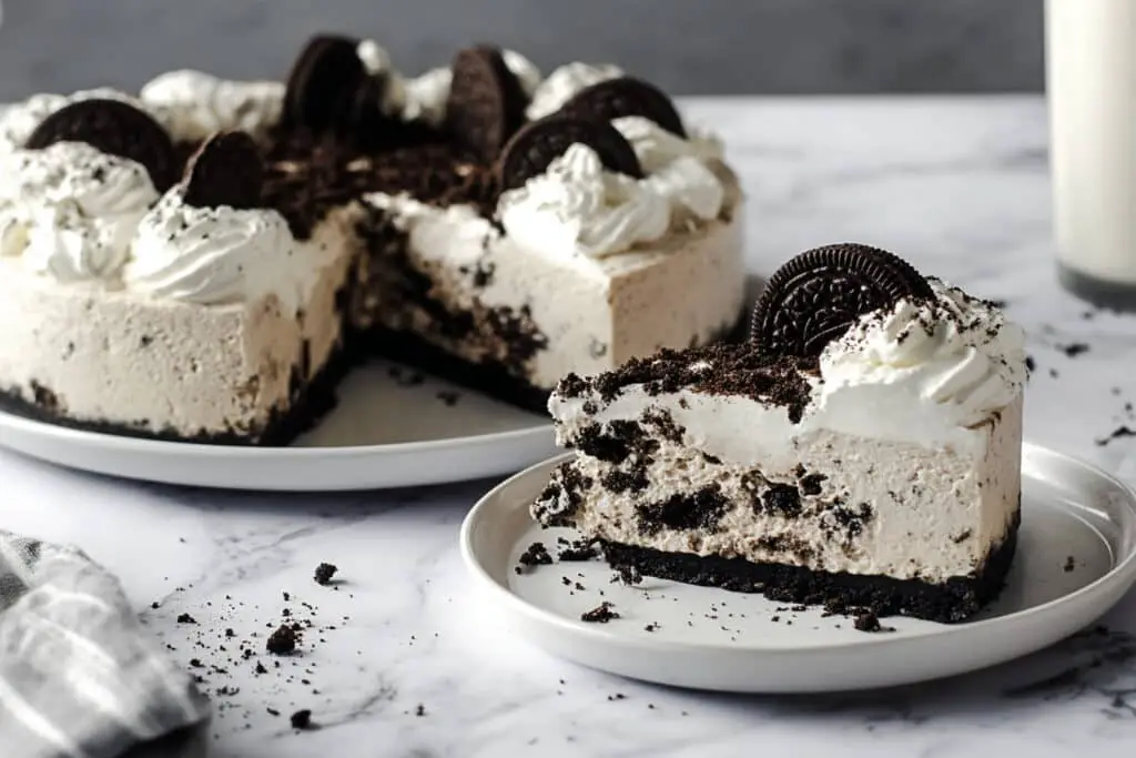 No-Bake Oreo Cheesecake Recipe No-Bake Oreo Cheesecake Recipe